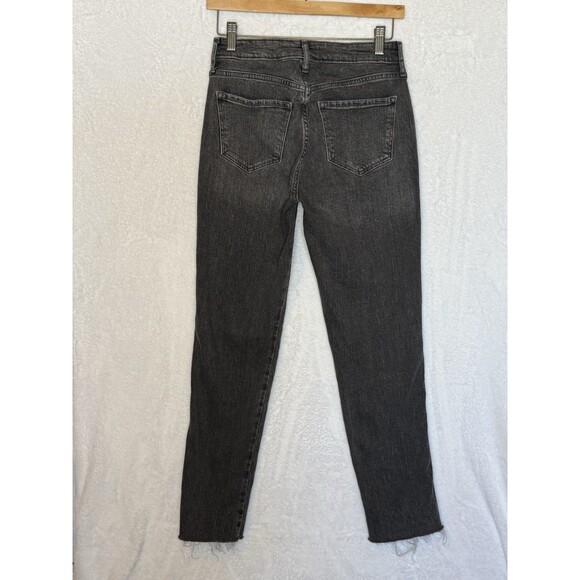 Old Navy Jeans Women's 2 High-Rise Vintage Slim Stretch Raw Hem Smooth Pockets - Picture 8 of 16